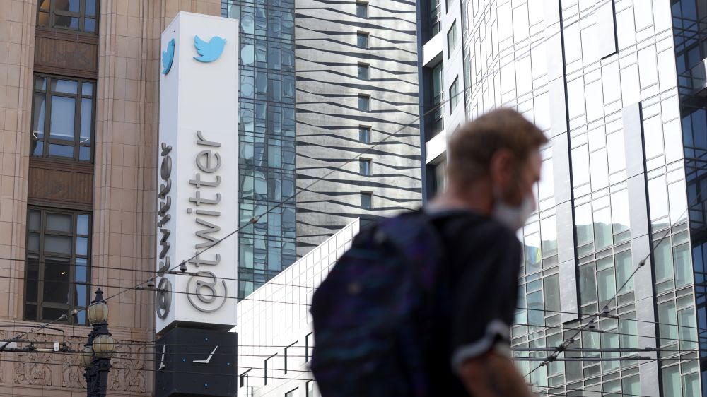 Twitter headquarters in San Francisco, California. (Photo by Justin Sullivan/Getty Images)
