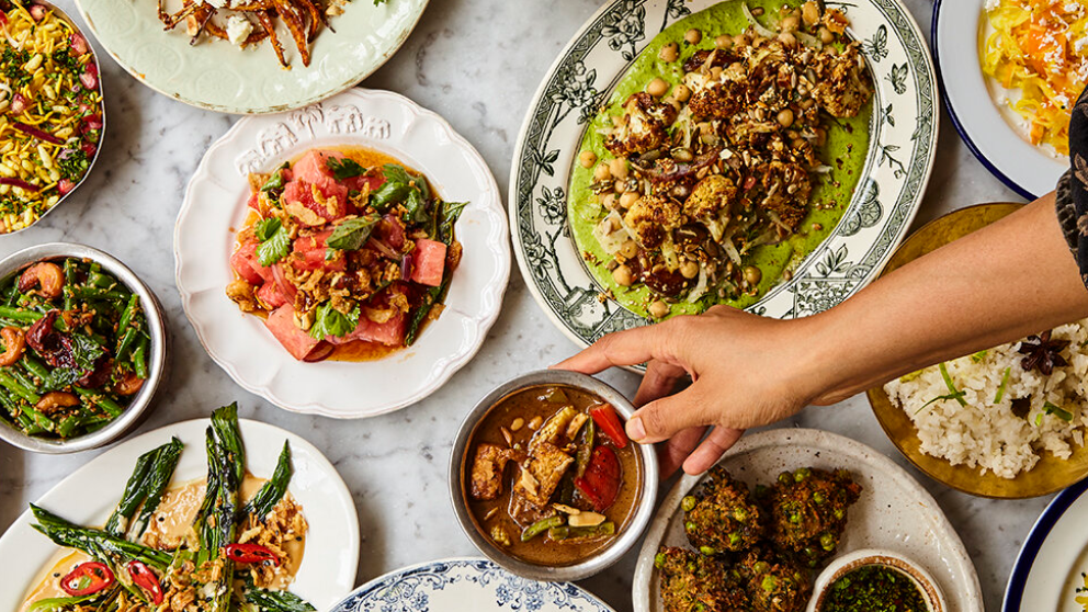Food from new delivery service Comfort & Joy. Editorial credit: Jikoni