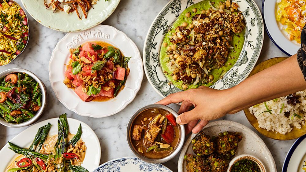 Food from new delivery service Comfort & Joy. Editorial credit: Jikoni