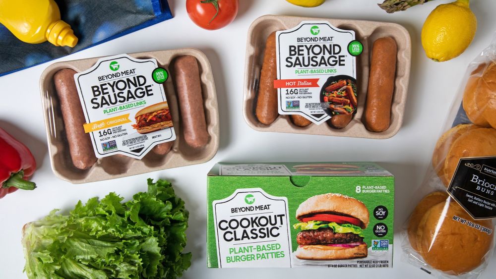 Beyond Meat products. Image courtesy of Beyond Meat