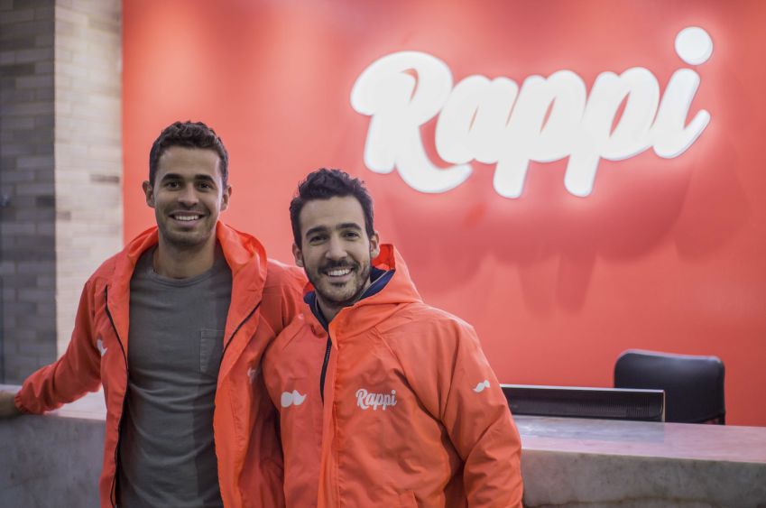 Rappi's cofounders Simon Borrero and Sebastian Mejia. Credit: Rappi