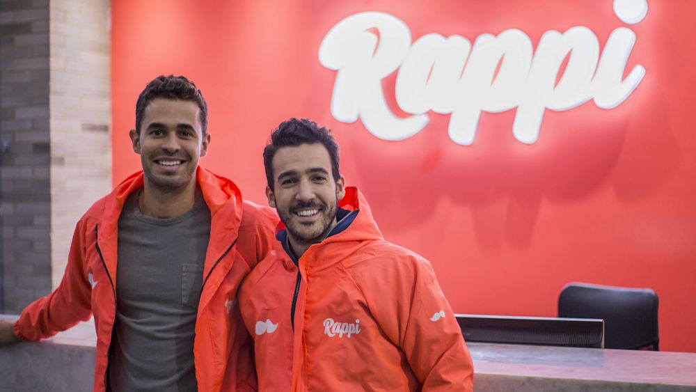 Rappi's cofounders Simon Borrero and Sebastian Mejia. Credit: Rappi