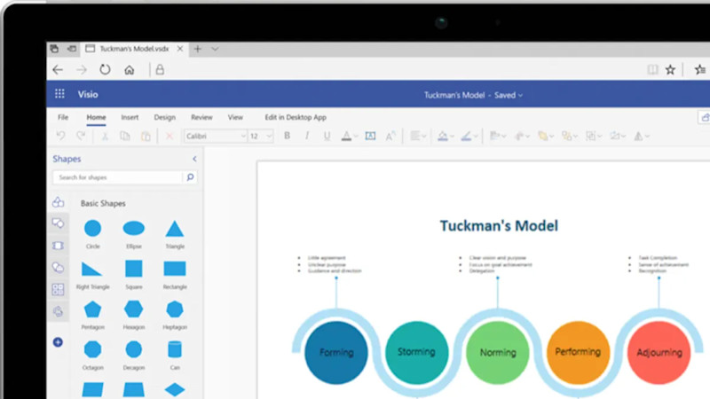 Microsoft Visio Chart