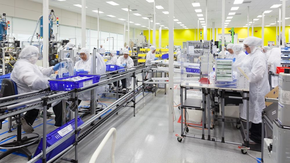 A Fisher & Paykel Healthcare Manufacturing Plant in Auckland, NZ. Courtesy of F&PH.