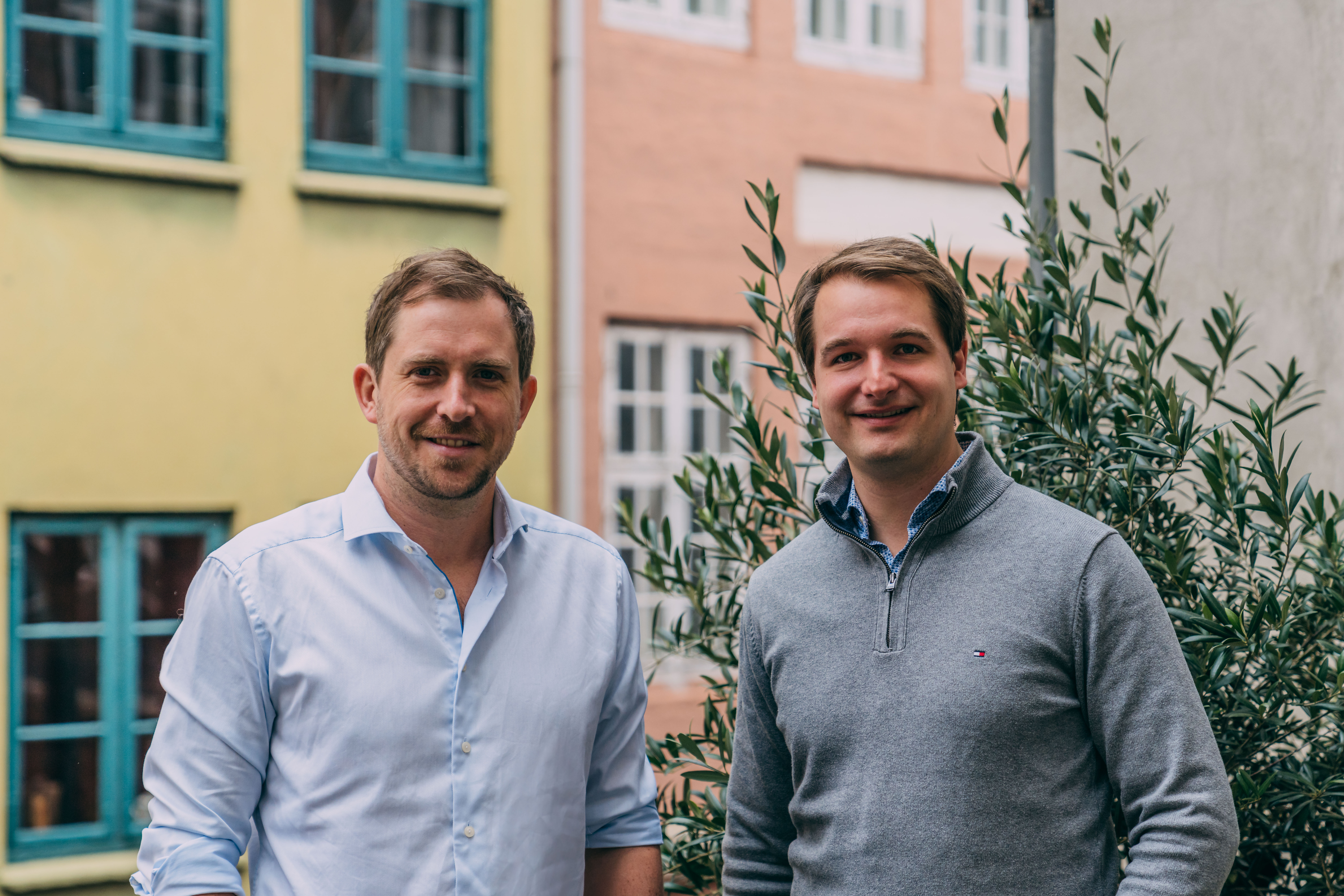 Co-founders Christian Wylonis (left) and Andreas Jarbol (right). Image courtesy of The Org.