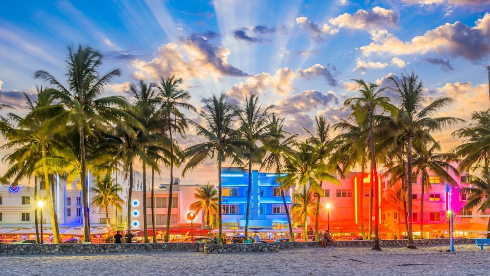 Miami Beach, Florida cityscape. Editorial credit: Sean Pavone, Shutterstock.