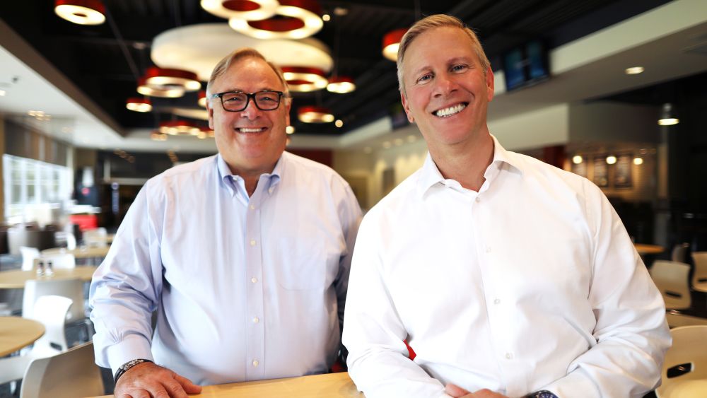 Greg Creed (left) and David Gibbs (right) at Yum! Brands