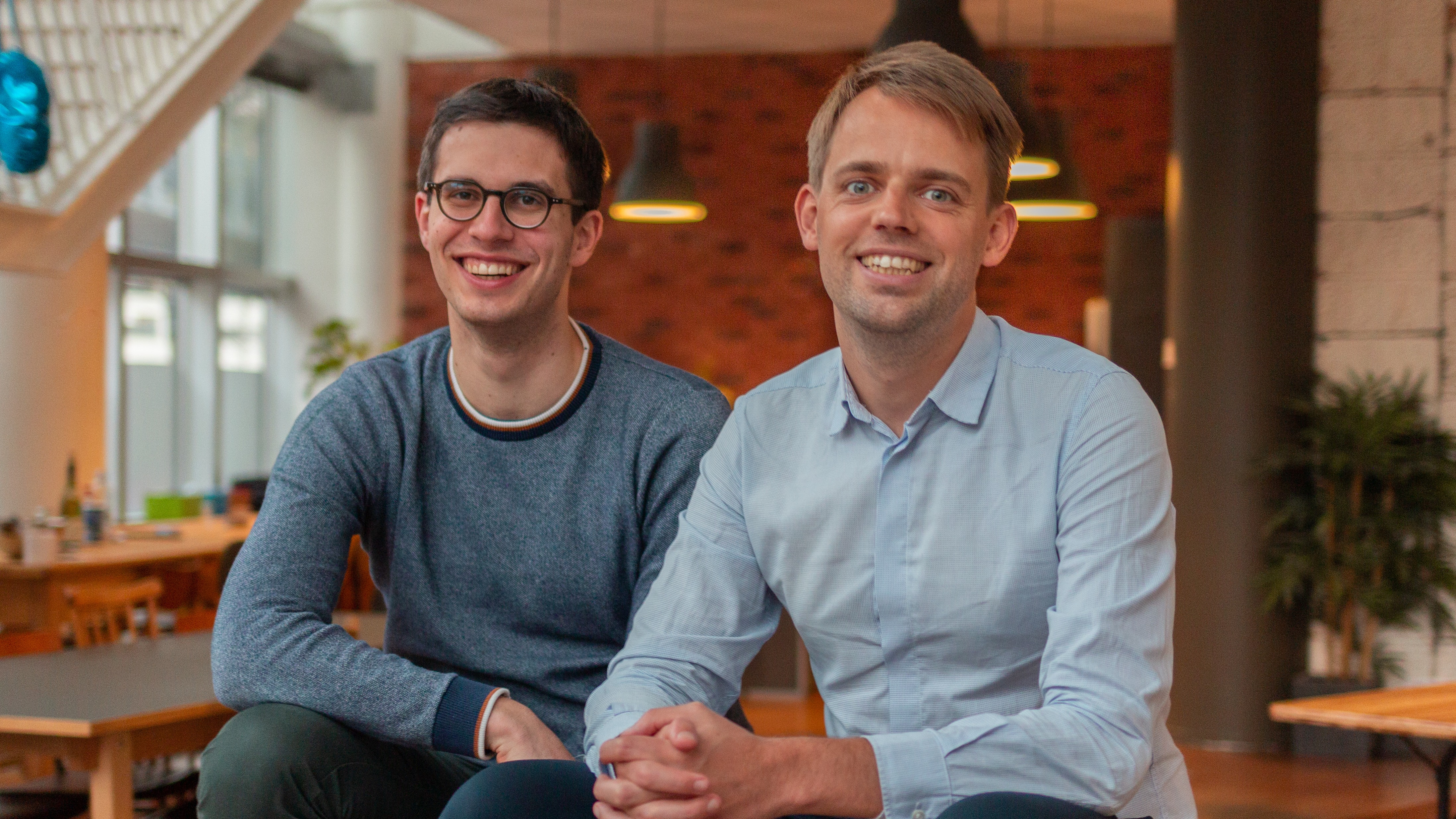  Luko co-founders Raphaël Vullierme and Benoît Bourdel. Image courtesy of Luko.
