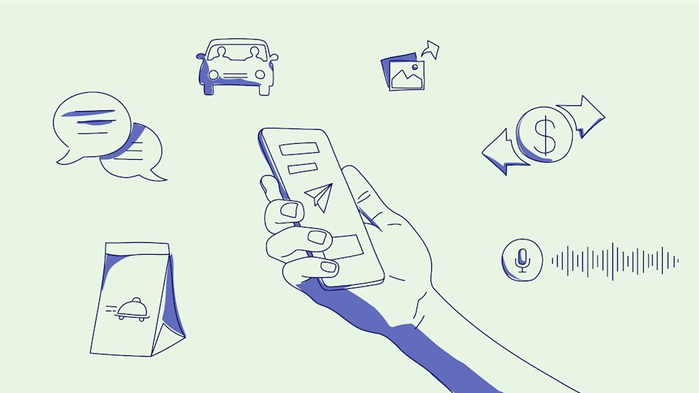 Super apps contain multiple functions that are easily accessed in one space.