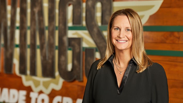 Stacy Peterson, chief technology officer. Image courtesy of Wingstop

