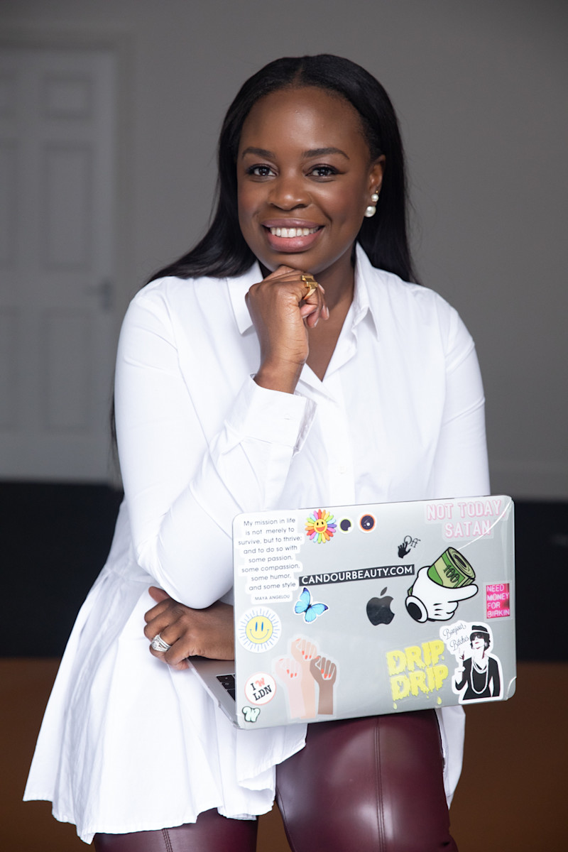 Candour Beauty co-founder Jacqueline Kusamotu