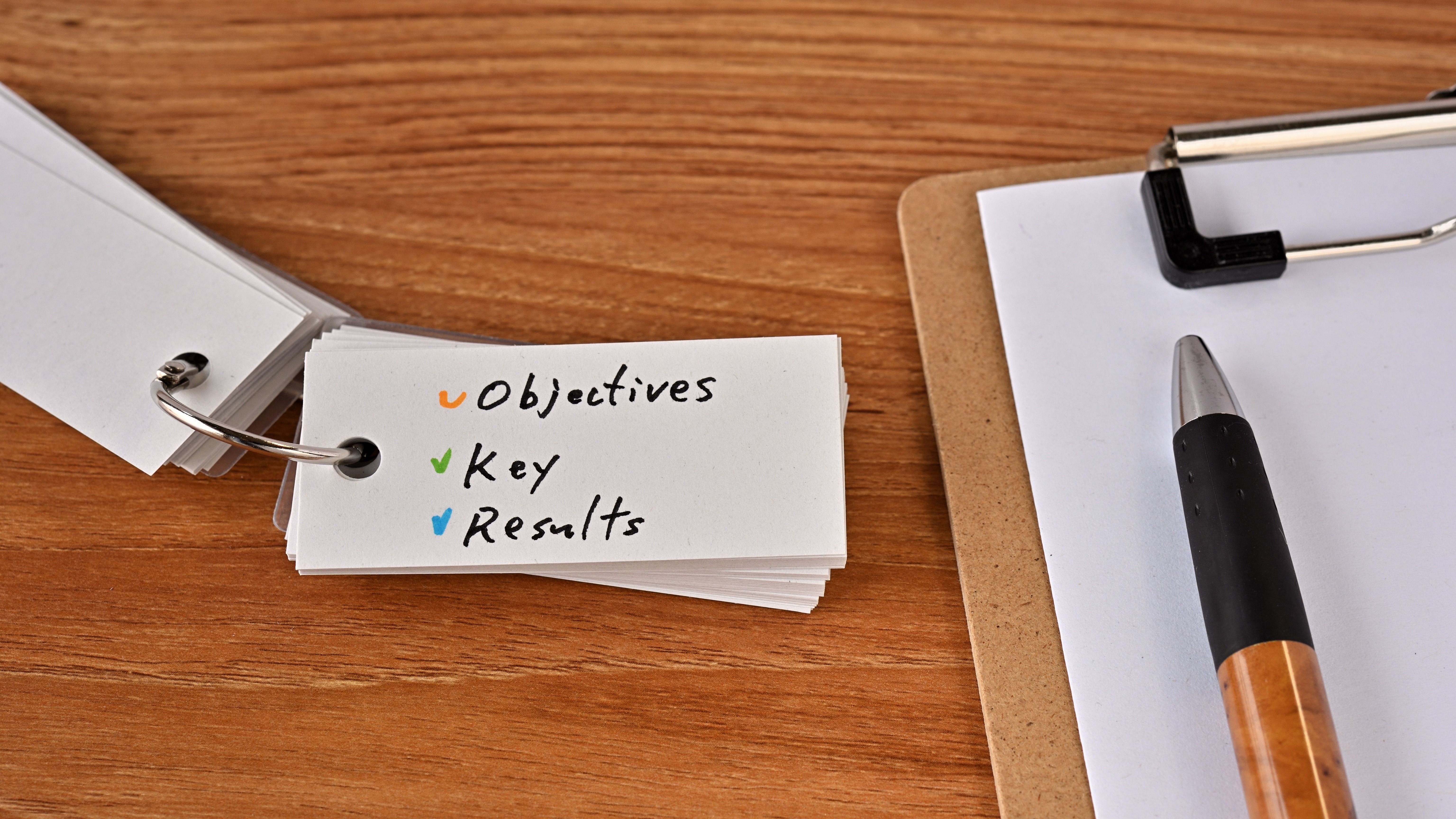 OKRs are the tool helps teams and individuals set ambitious goals with measurable results and track progress towards them. Image courtesy of Mameraman via Shutterstock.