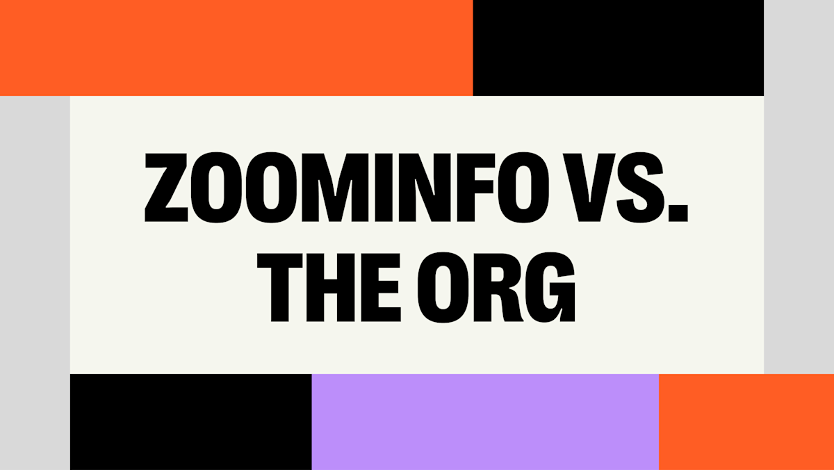 ZoomInfo vs. The Org The Org