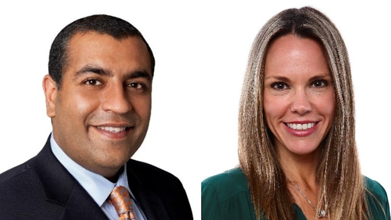 Neeraj Khemlani and Wendy McMahon
