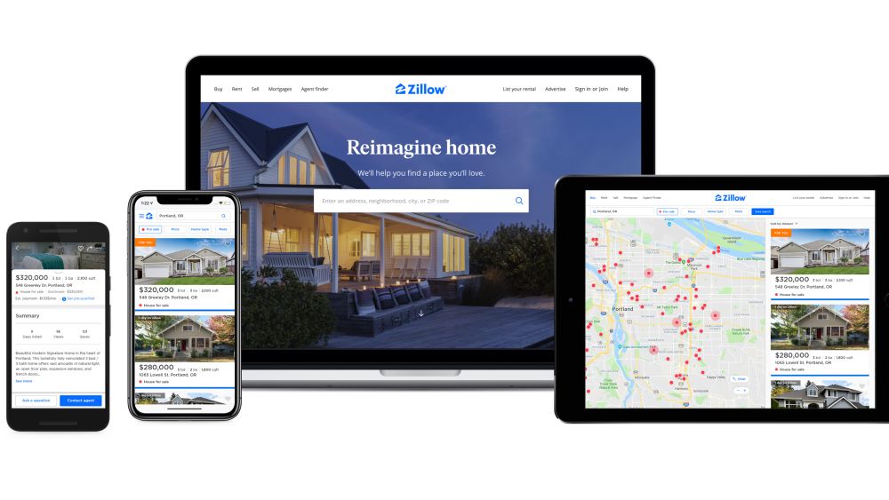 The online real estate marketplace wants to increase focus on end-to-end customer experience. Courtesy of Zillow.