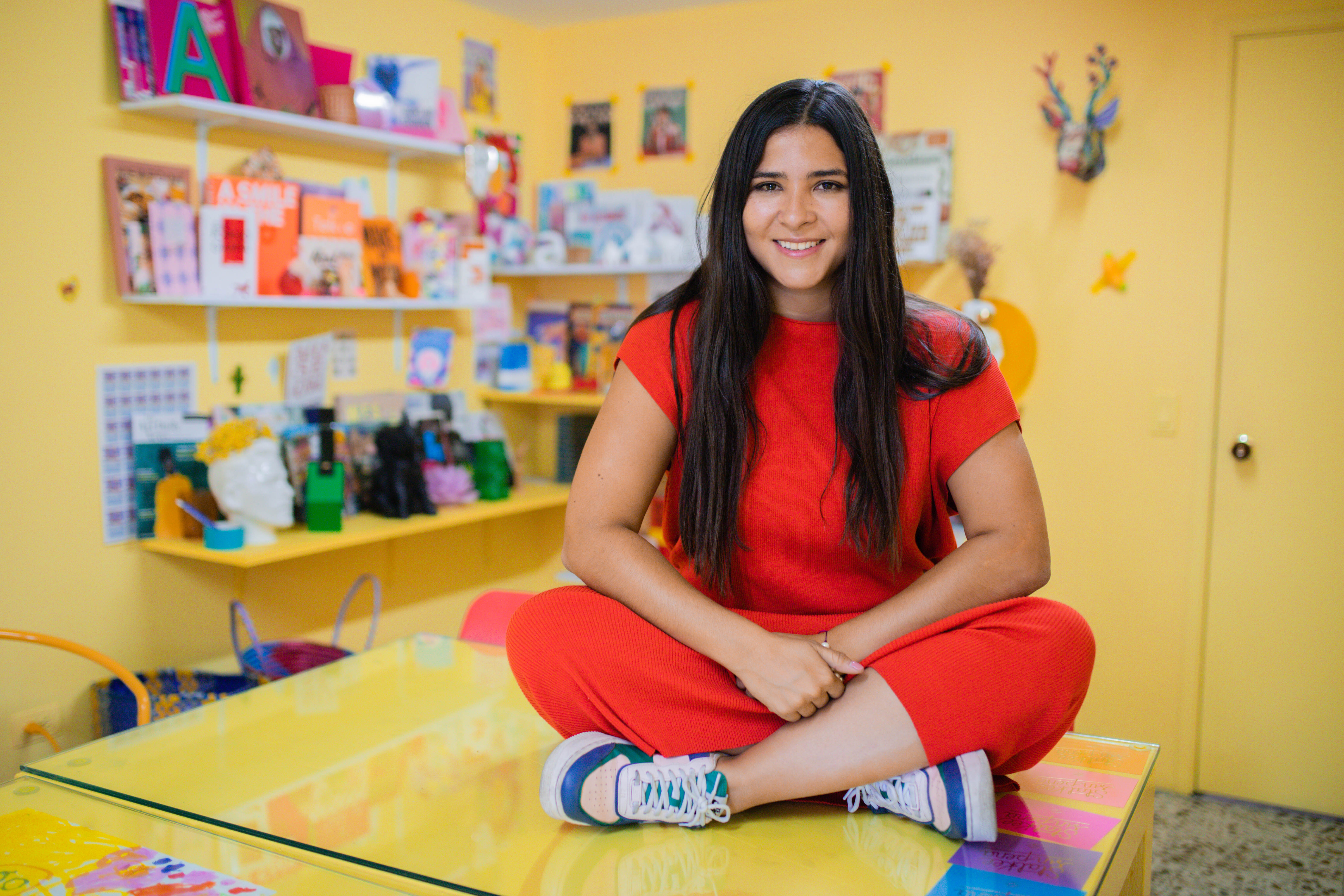 Valentina Giraldo, founder and CEO of LAVALENTINA. Image courtesy of LAVALENTINA.