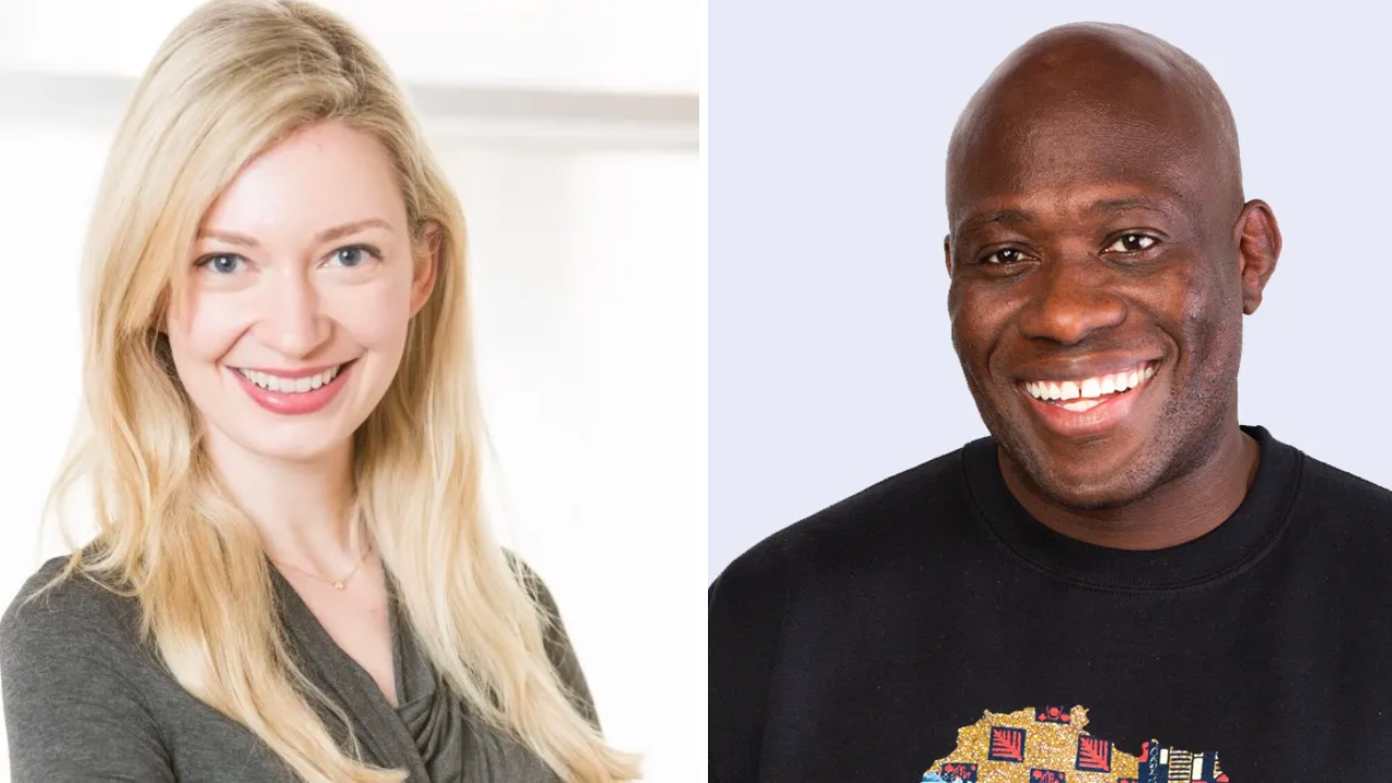 Tia Sherringham (L) and Kofi Amoo-Gottfried (R). Images courtesy of DoorDash