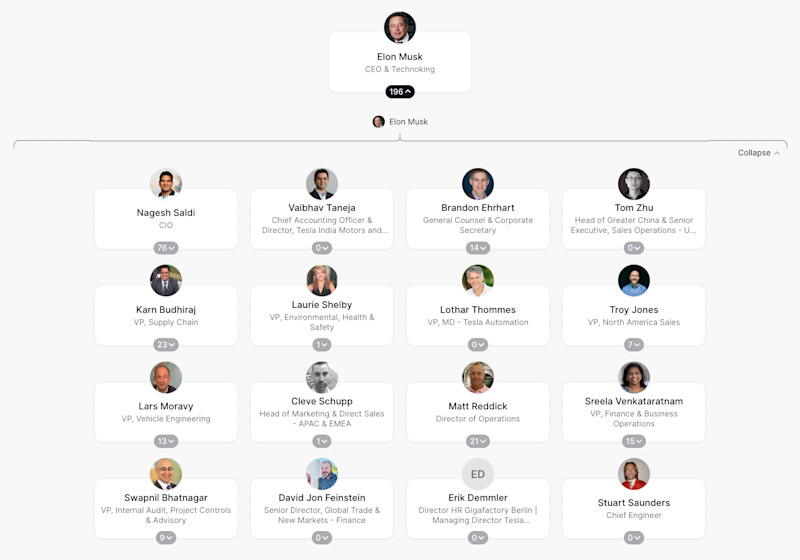 Tesla Current Org Chart Meet the team behind Tesla | The Org