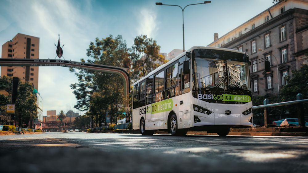 BasiGo is bringing electric buses to Kenya. (Image courtesy of BasiGo.)