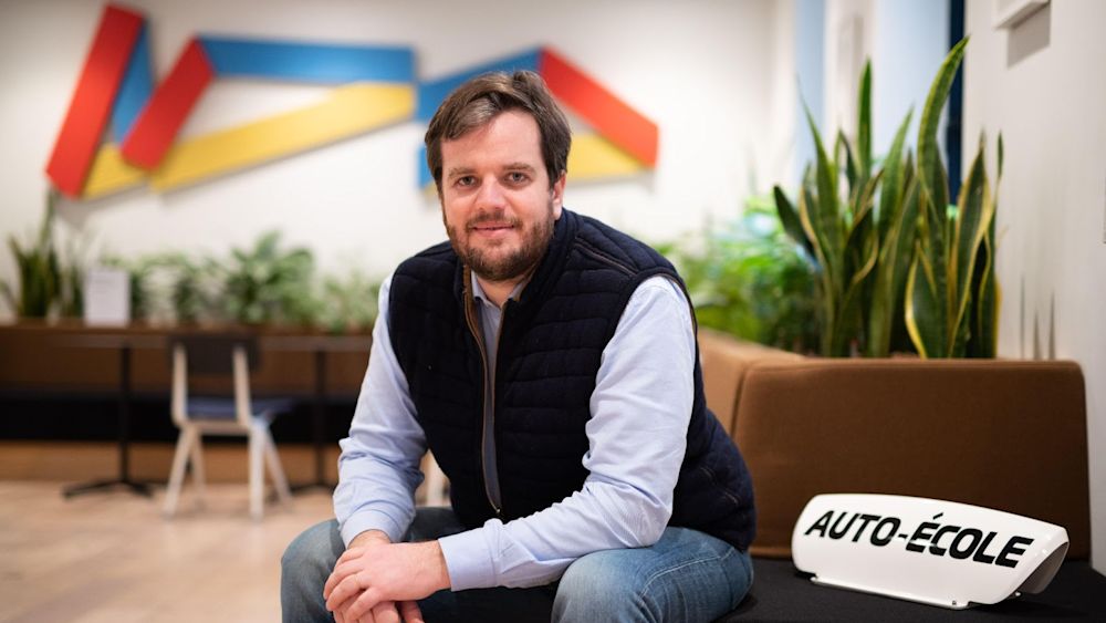 Ornikar co-founder and co-CEO Benjamin Gaignault. Credits: Ornikar