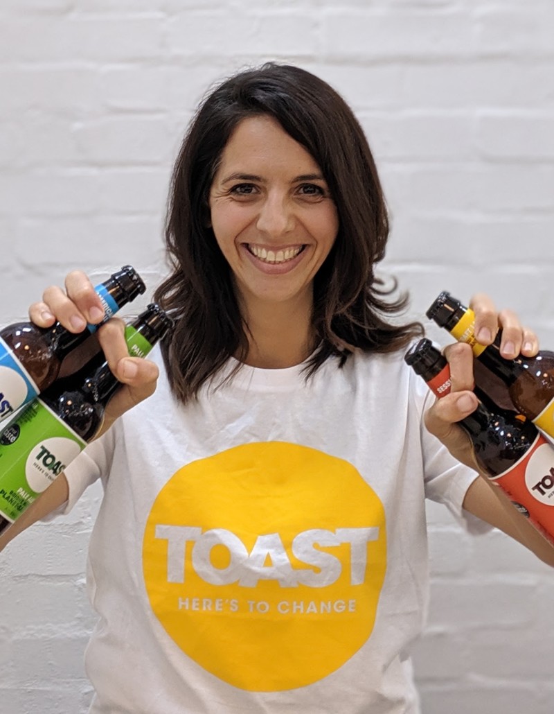 Toast Ale COO Louisa Ziane