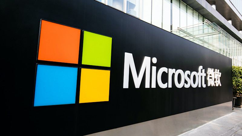 Microsoft sign