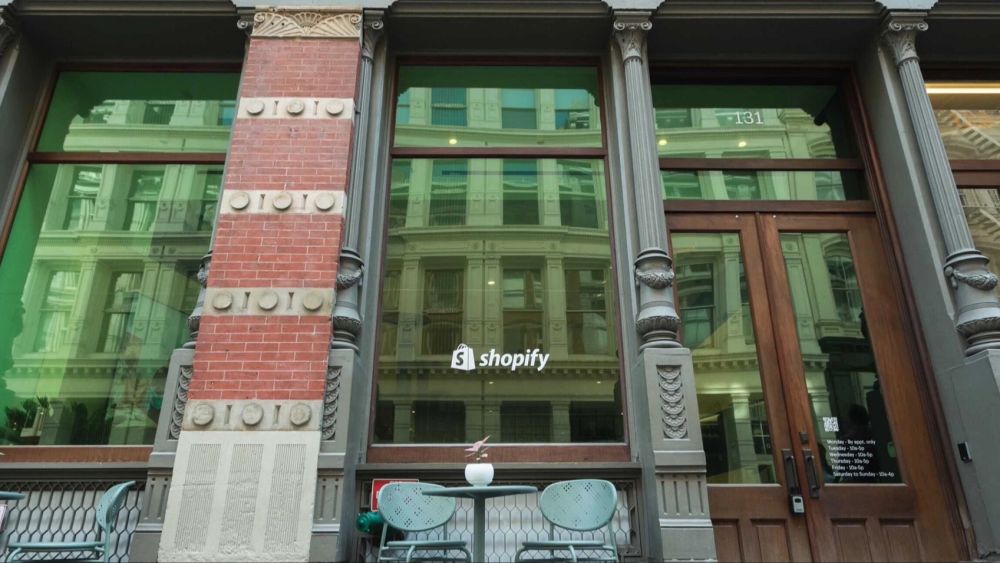 Shopify office in New York City. Image courtesy of Shopify