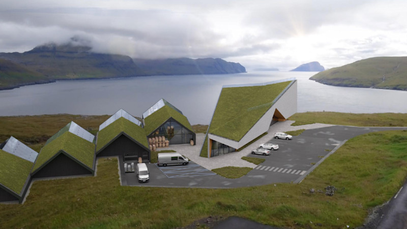 A draft of Faer Isles future distillery (Credit: Faer Isles Distillery)