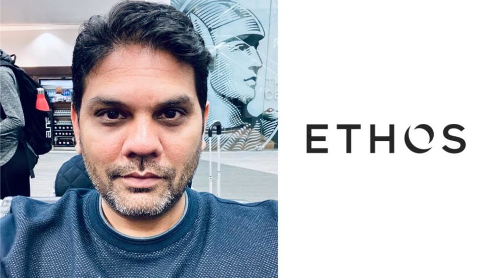 Ethos has promoted Vipul Sharma to Chief Technology Officer. Image source: LinkedIn.