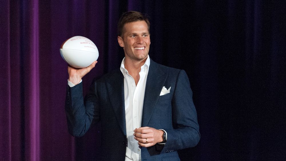 NFL player Tom Brady attends the 2013 Carnegie Hall Medal of Excellence Gala at The Waldorf Astoria on June 13, 2013 in New York City. (Photo by D Dipasupil/Getty Images)