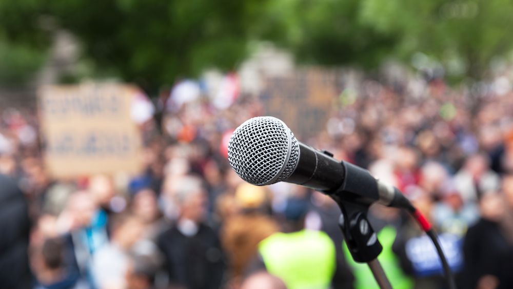 Basecamp employees can no longer engage in conversations about politics at work. Image credit: Studiostoks, Shutterstock.