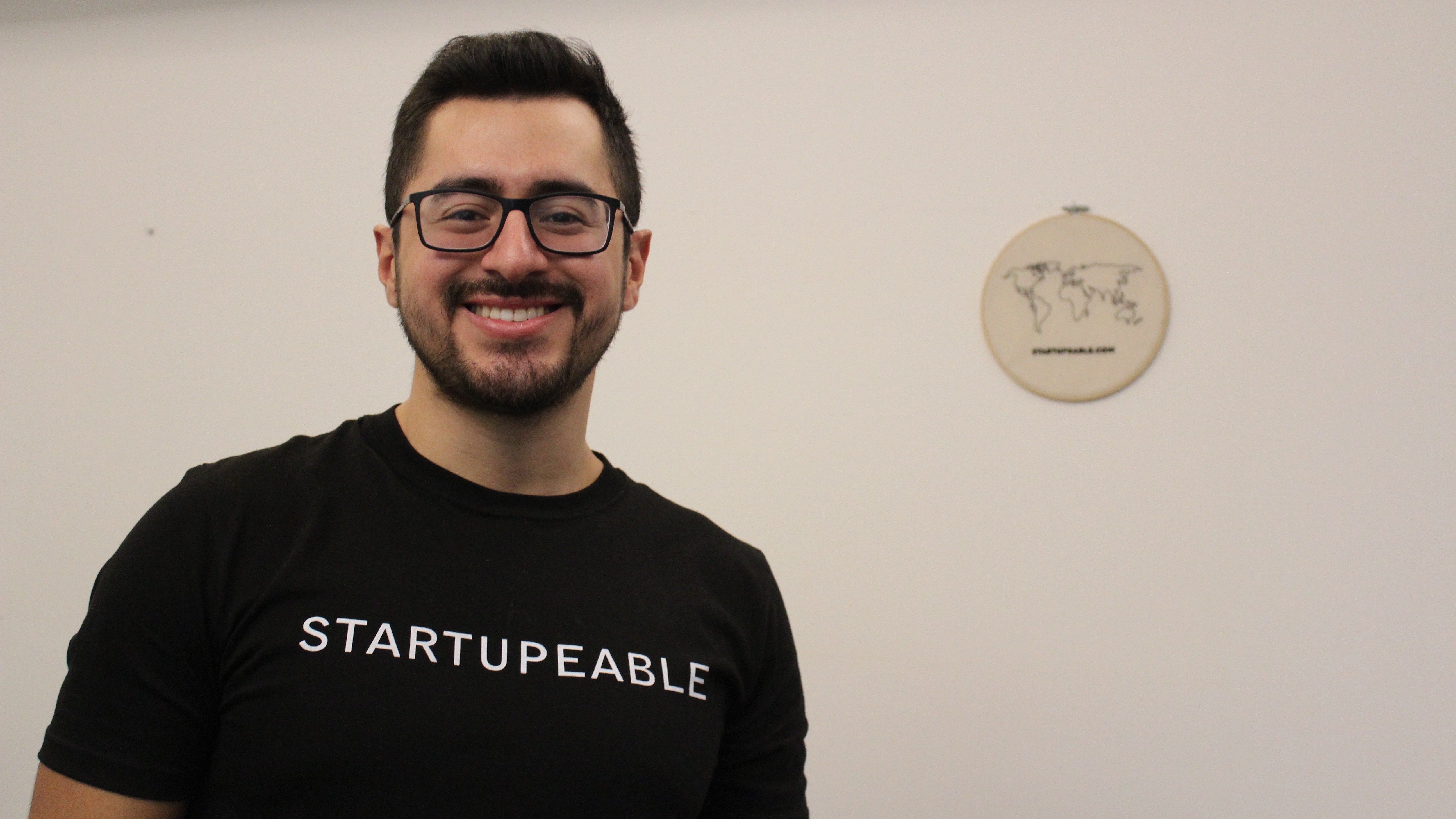 Enzo Cavalie, founder of Startupeable, a platform for everything related to startups. Image courtesy of Startupeable.
