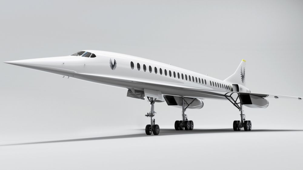 Boom Supersonic's Overture commercial airliner. Image credit: Boom Supersonic.