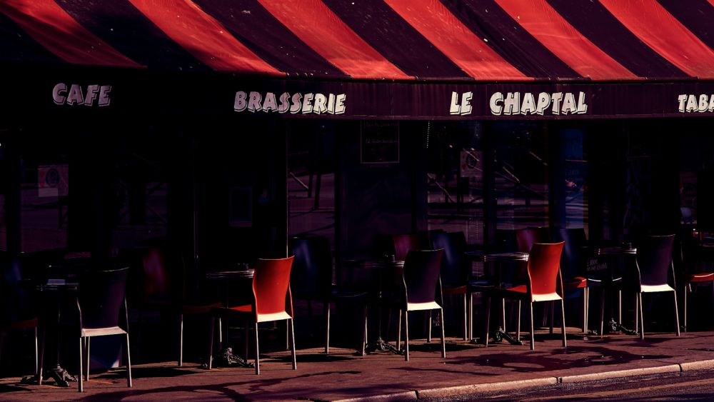 An open restaurant in Paris last summer. Credit: Pénélope Romand-Monnier