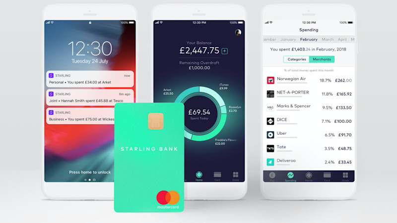 Starling Bank product