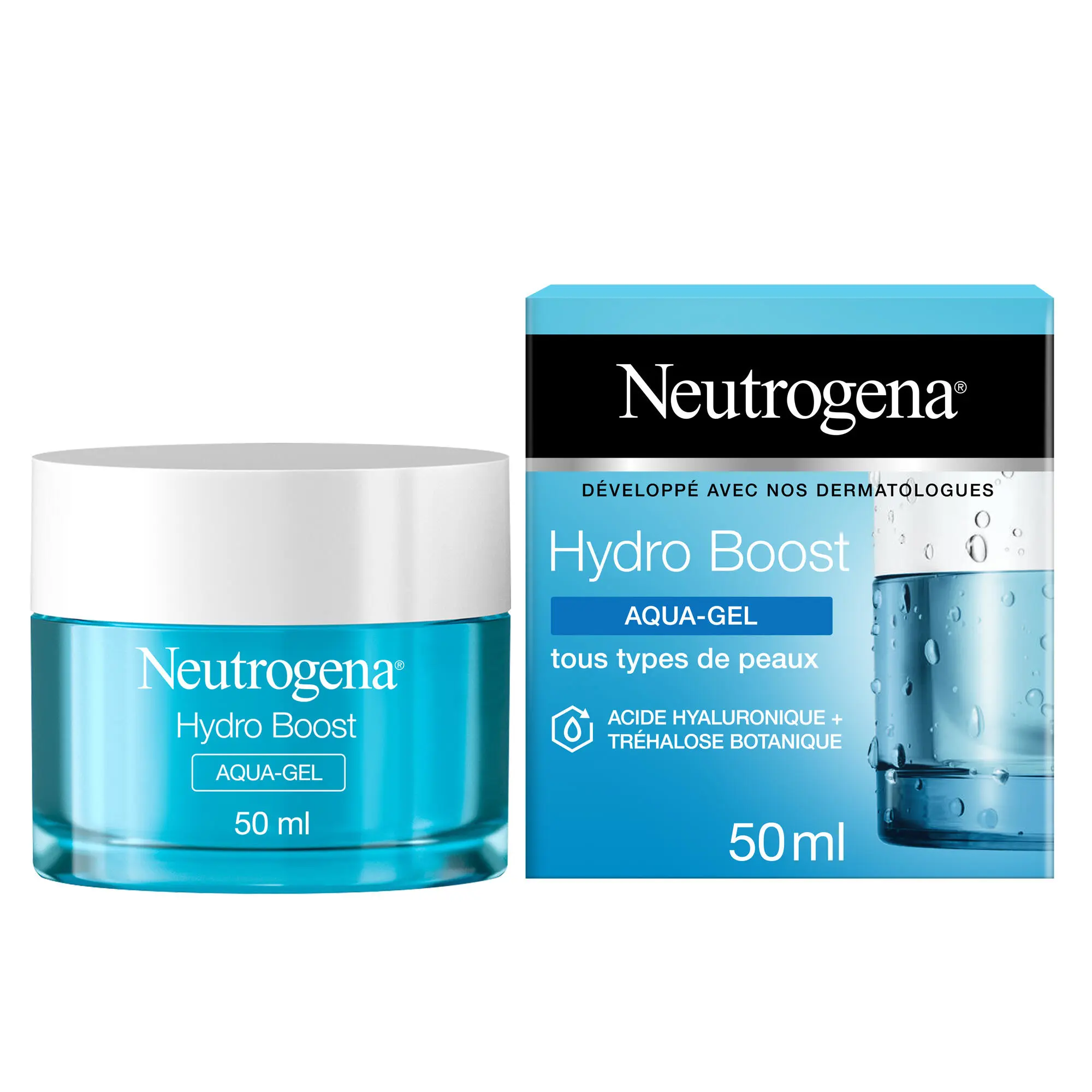 HYDRO BOOST AQUA-GEL HYDRATANT VISAGE 50ML