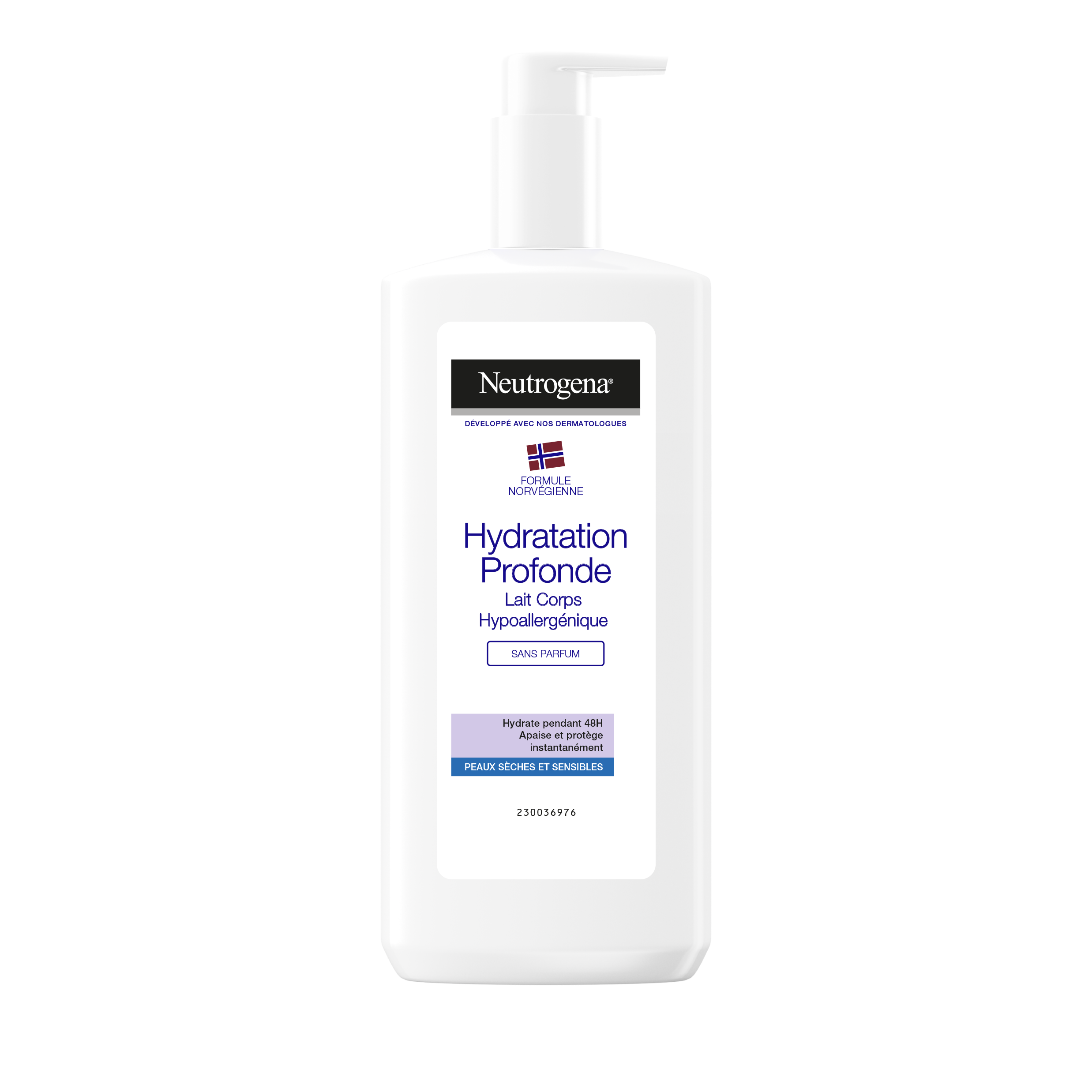 Neutrogena® Formule Norvégienne® Hydratation Profonde Lait Corps Hypoallergénique