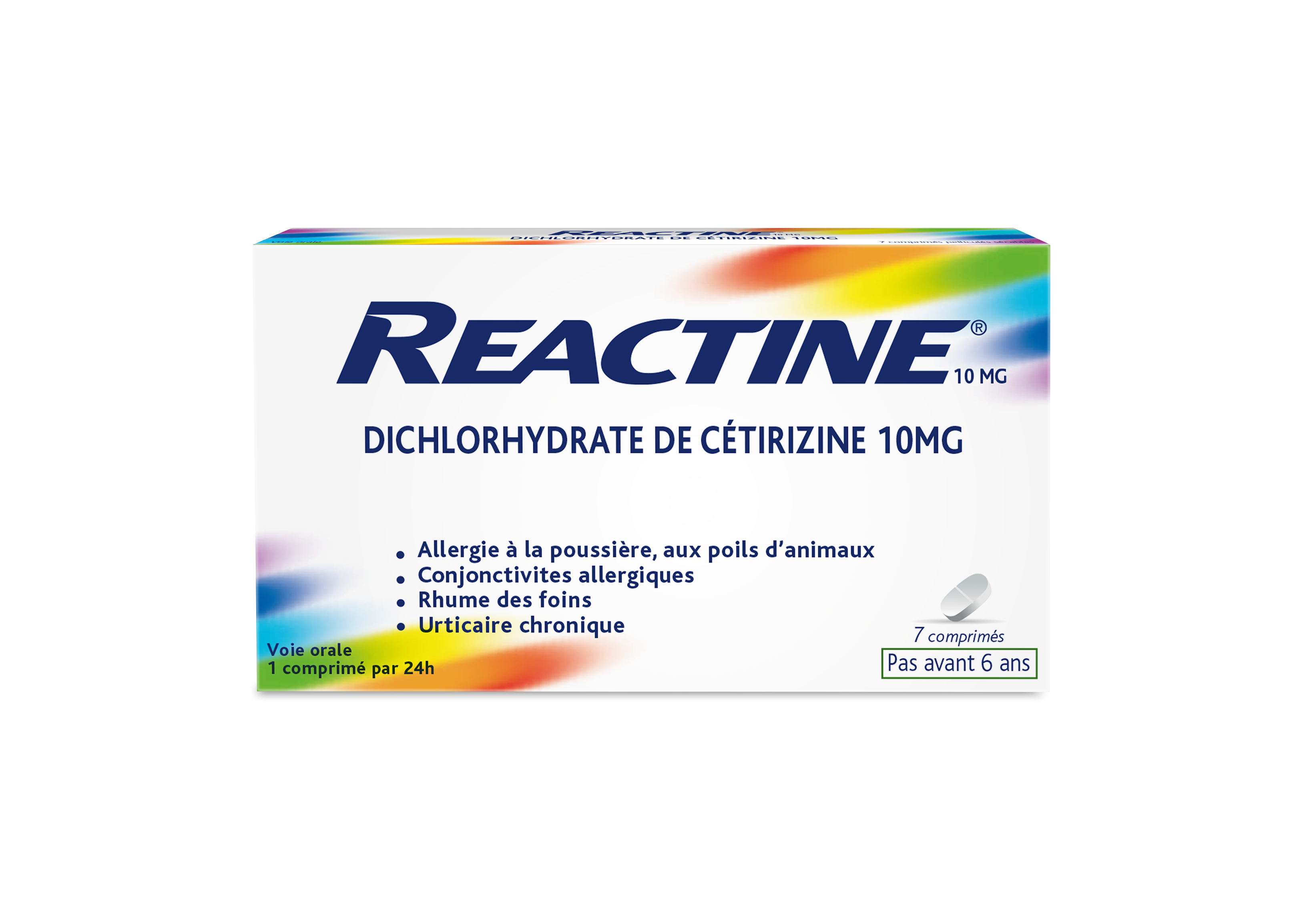 REACTINE® Cétirizine 10 mg Cp BT 7