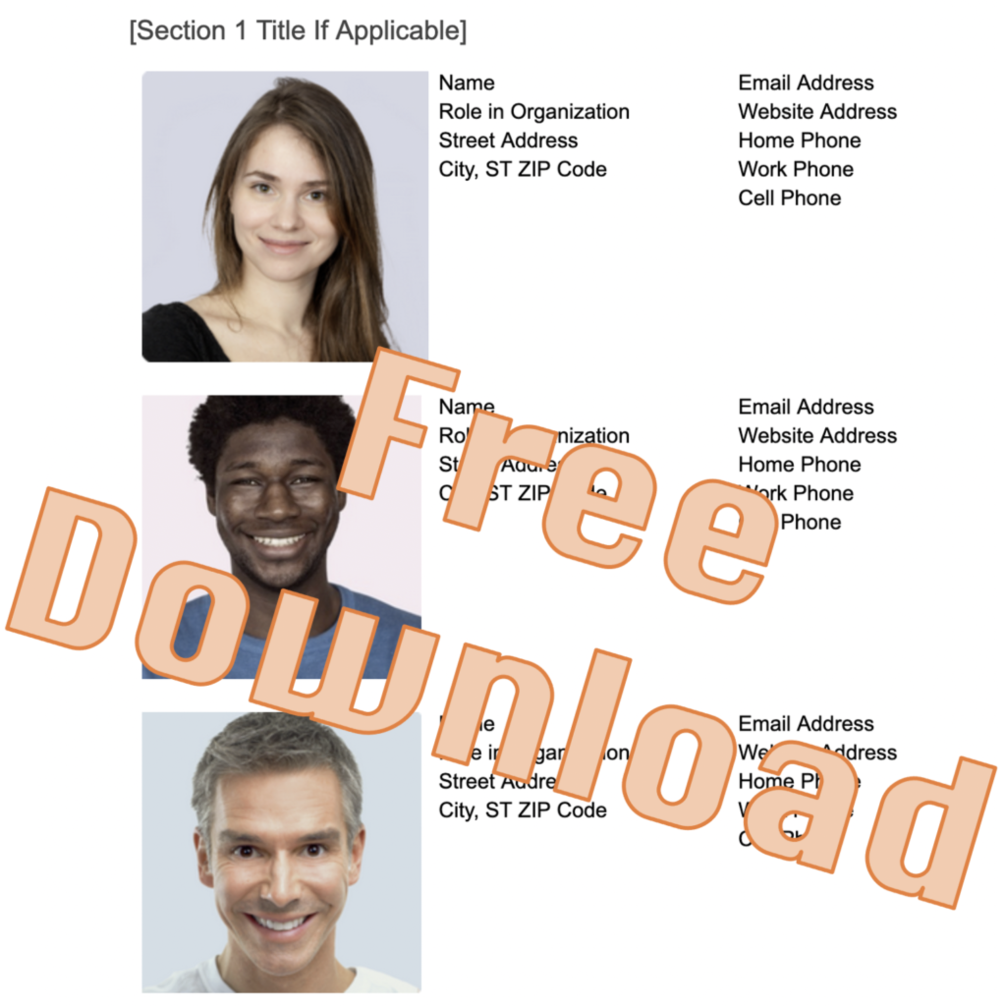 7 Free Business & Personal Directory Templates for Word, Excel & Google 7 Free Business & Personal Directory Templates for Word, Excel & Google