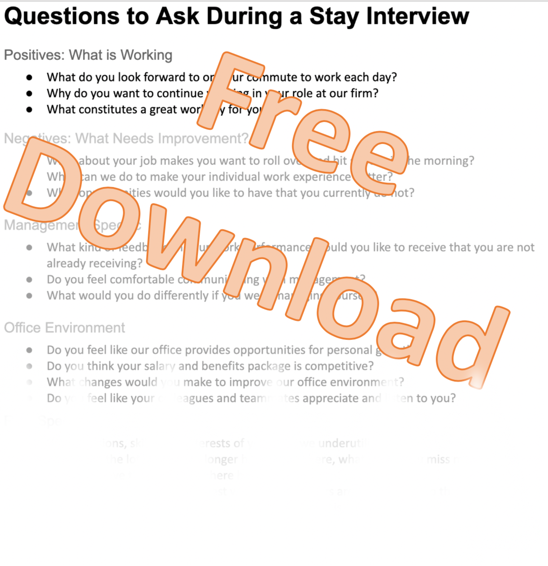 How Stay Interviews Help Retain Good Employees [+Stay Interview ...