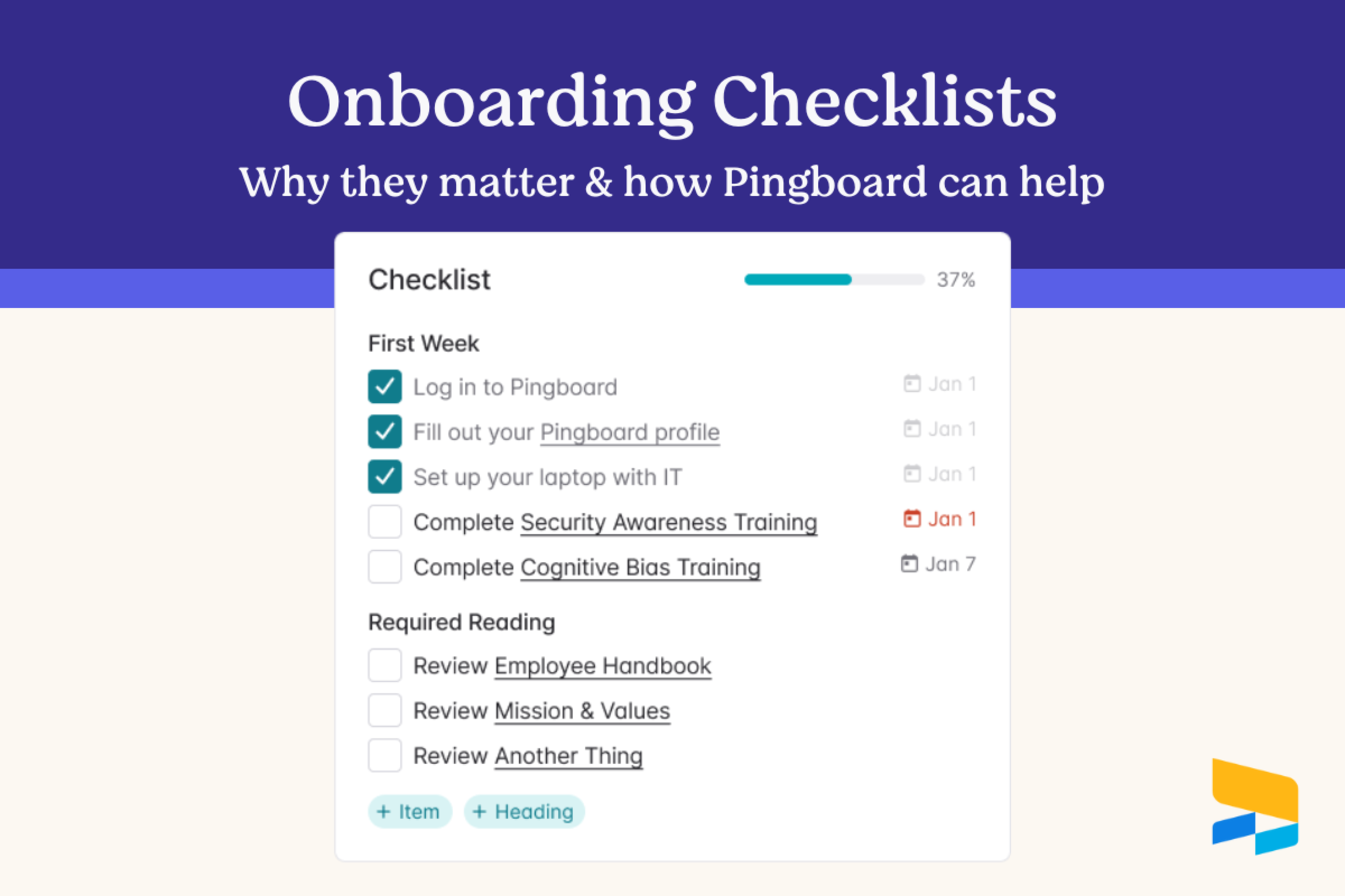 New Hire Onboarding Checklists