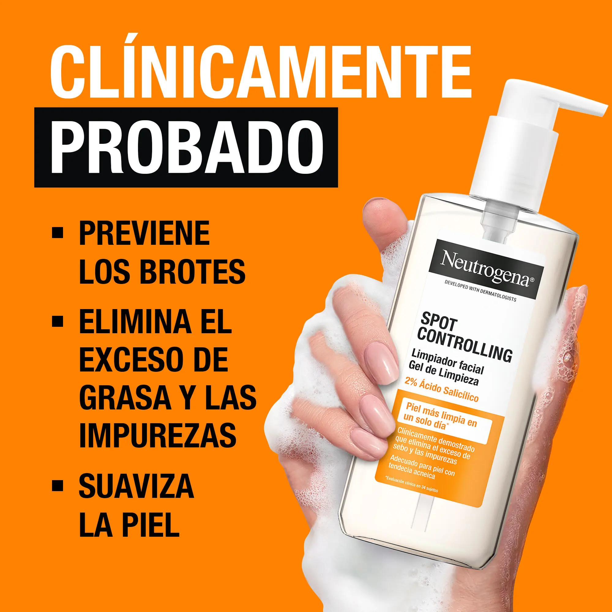 Neutrogena® Spot Controlling Limpiador Facial 