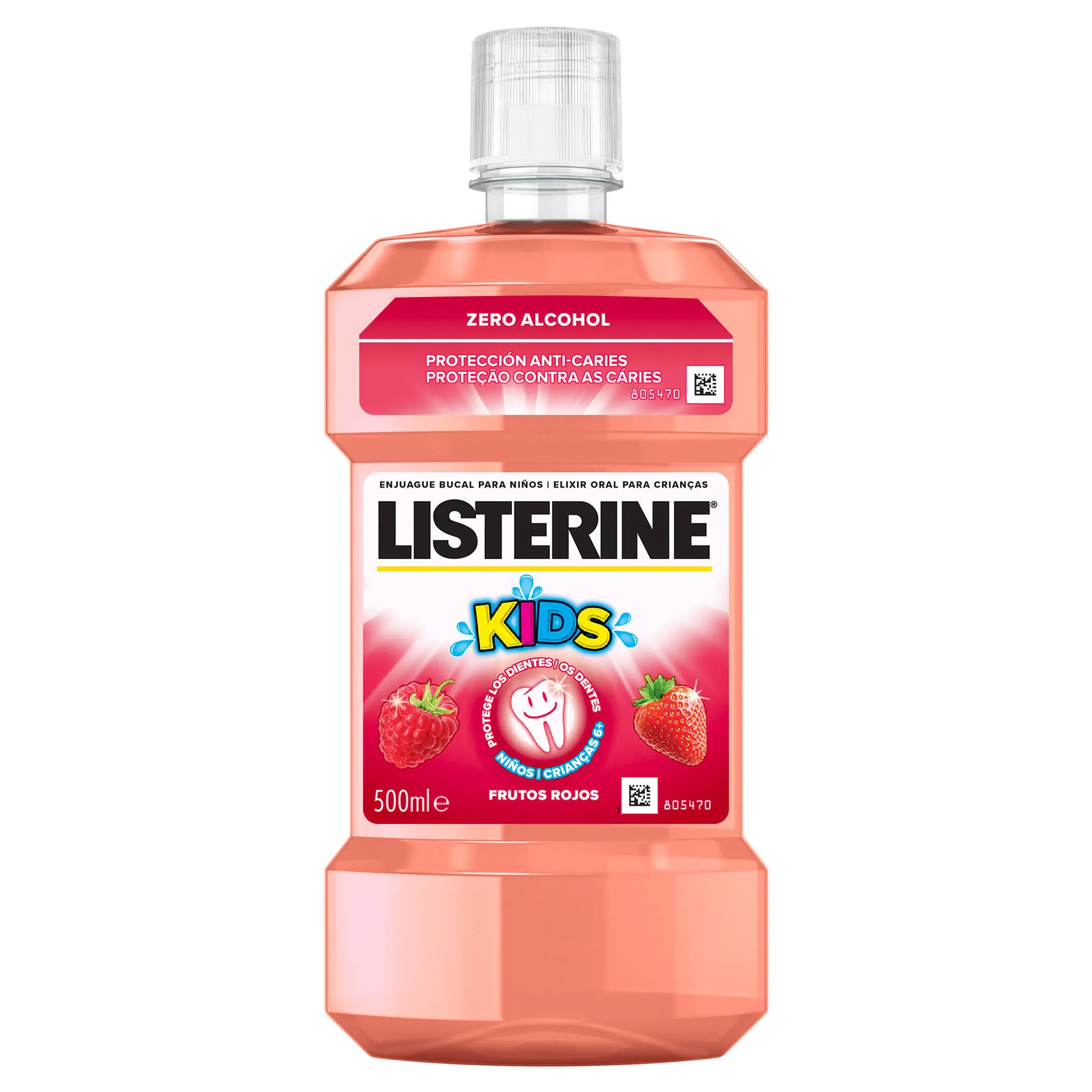 Enjuague Bucal LISTERINE® Smart Rinse® para niños, sabor frutos rojos - Image 1 - Listerine - es-ES