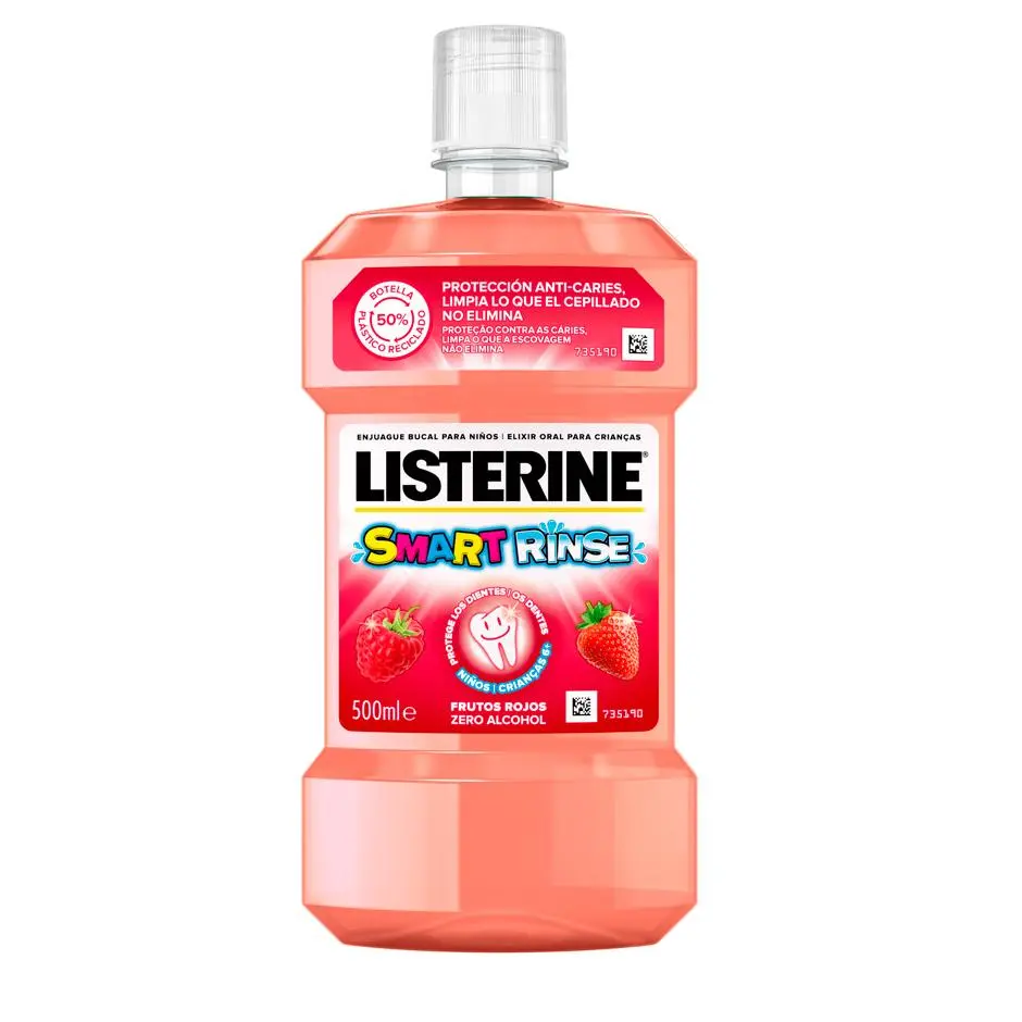 Enjuague Bucal LISTERINE® Smart Rinse® para niños, sabor frutos rojos - Image 1 - Listerine - es-ES