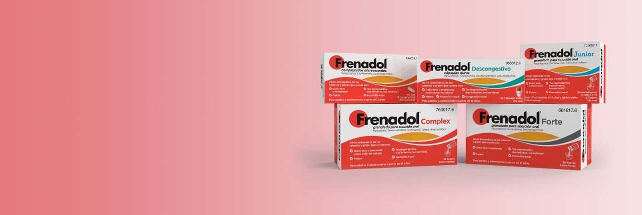 Frenadol: qué producto usar para cada síntoma New