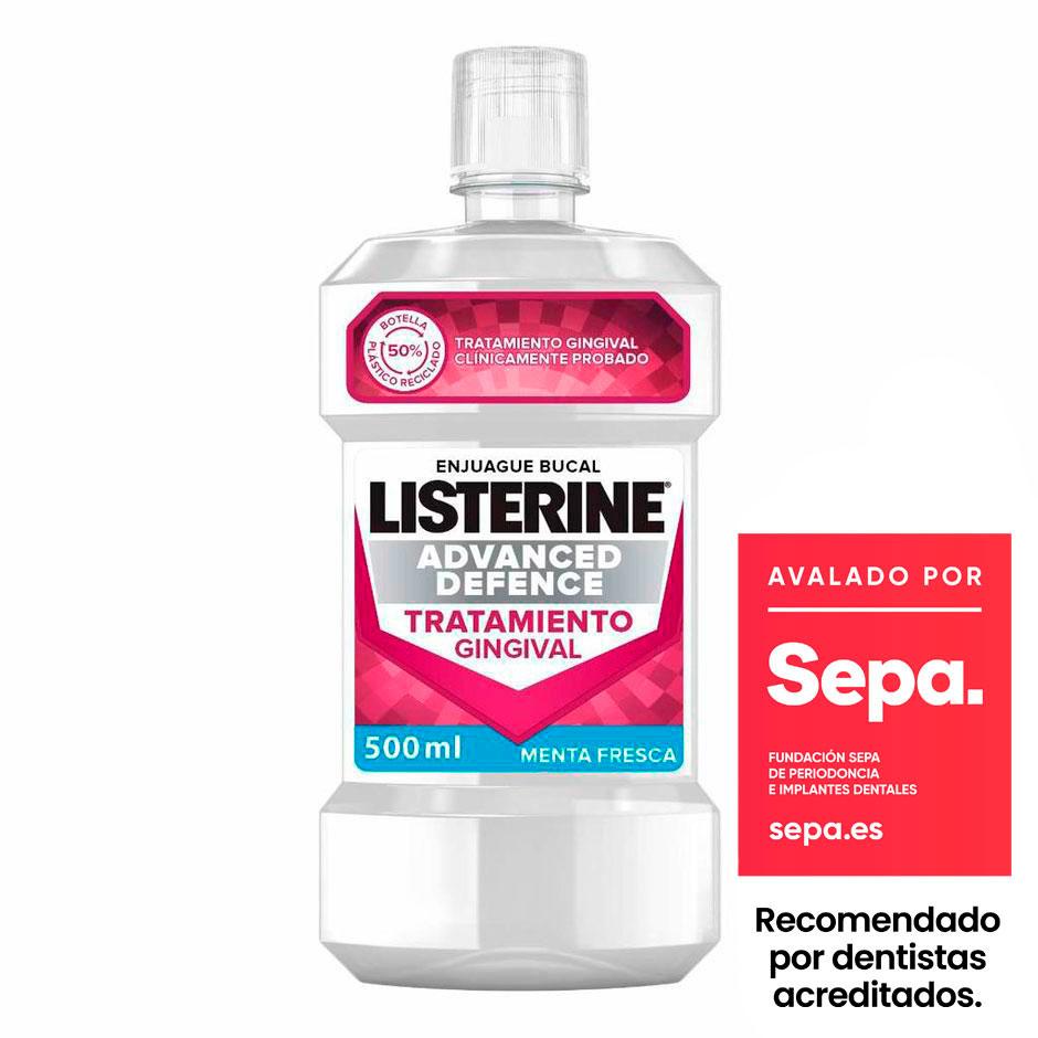 Enjuague Bucal LISTERINE® Advanced Defence Tratamiento Gingival - Image 1 - Listerine - es-ES