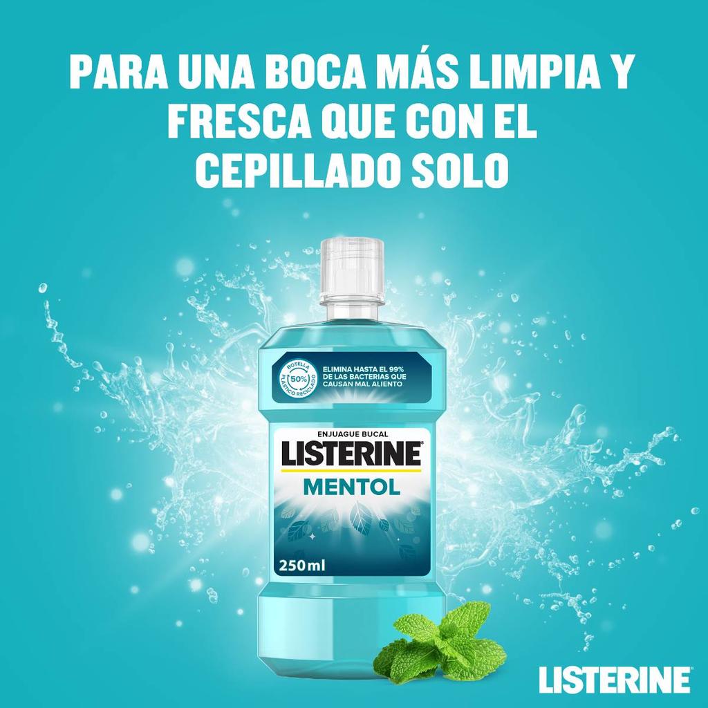 Enjuague Bucal LISTERINE® Mentol - Image 2 - Listerine - es-ES