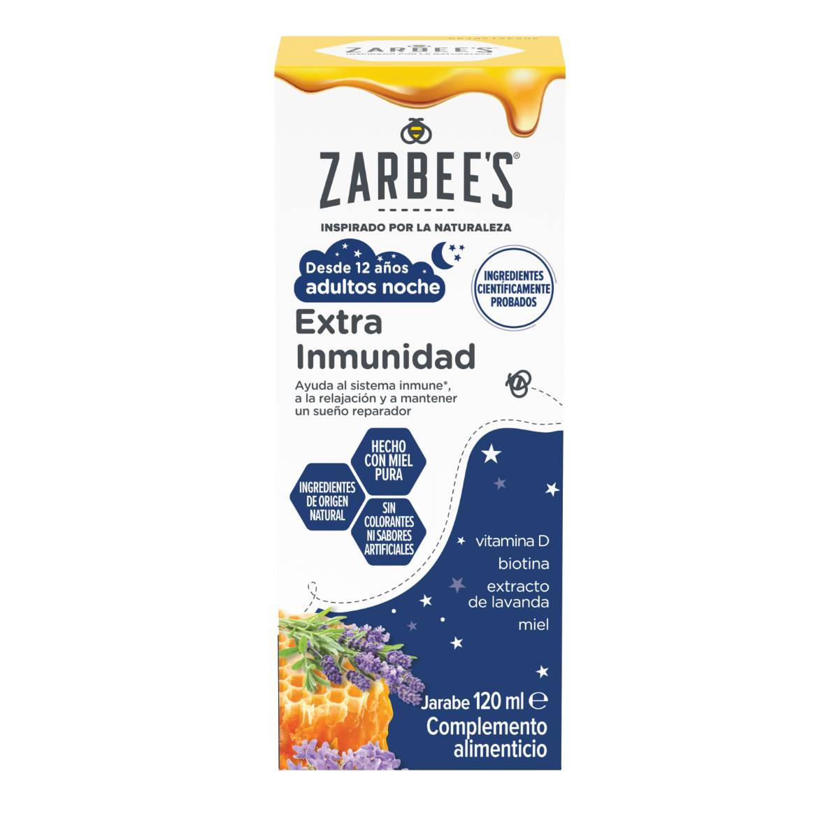 Zarbee’s Jarabe Extra Inmunidad Adultos Noche - Zarbees