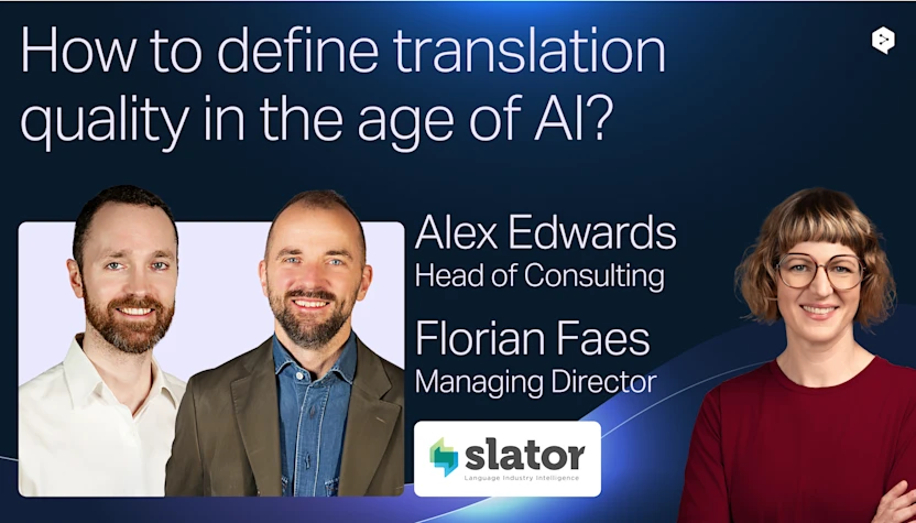 "Quality" means five different things to enterprise language AI buyers. Accuracy, consistency, security, scale, and outcomes. Here's what each requires.