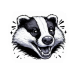 Silly Badger Logo